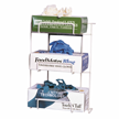 PPE Dispenser Rack: Triple Glove Box Holder, Vertical