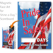 Pride In Safety Changeable Scoreboard Magnetic Face