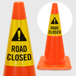 Road Closed Cone Collar