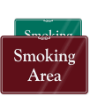 Smoking Area Sign