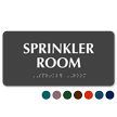 4" x 8" ADA Braille Sprinkler Room Sign