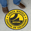 17in. Diameter SlipSafe™ Floor Sign