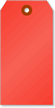 Fluorescent Red Tags