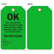 OK Scaffold Meet Federal State OSHA Standards Tag