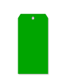 Green Color Coded Polypropylene Tag