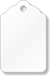White Merchandise Tag