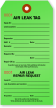 Air Leak Repair Tag