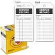 Service Record Tag in a Box with Fiber Patch