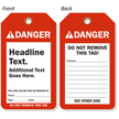 Custom Lockout ANSI Tag