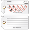 Danger or Warning GHS Tag