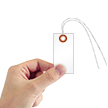 White Tyvek Shipping Tags (with pre attached wires)