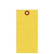 Yellow Tyvek Shipping Tag With Metal Eyelet