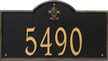 Bayou Vista Estate Wall Plaque, One Line