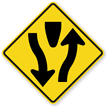 Divided Road/Highway (Symbol)