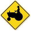 Tractor Symbol   Traffic Sign