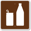 Cans or Bottles, MUTCD Campground Guide Sign