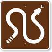 Rattlesnakes, MUTCD Guide Sign for Campground