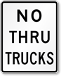 No Thru Trucks