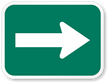 One Direction Arrow Road Traffic Sign