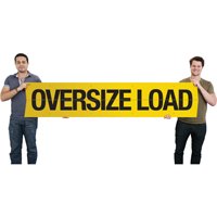 Oversize Load Transportation Sign