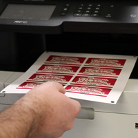 Recyclable Cardstock Event Name Badges