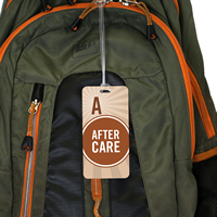 School Pass Backpack After Care Tag