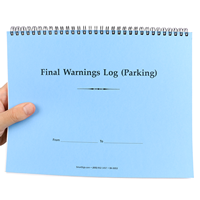 Final Warnings Issued,Wire-O Bound Log Book