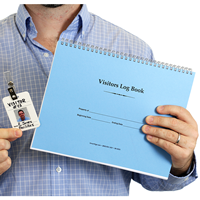 Visitors Log Wire-O Bound Log Book