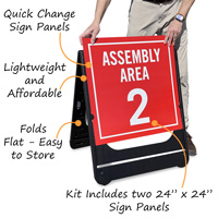 Low cost custom a-frames