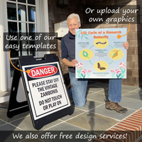 Low cost custom a-frames