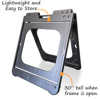 JuniorBoss Sign Frame