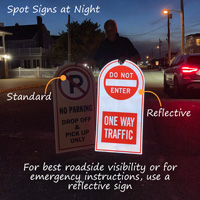 Custom reflective signs