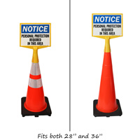 ConeBoss sign display frame