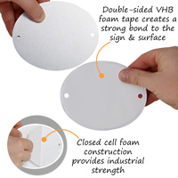 Exclusive access sign