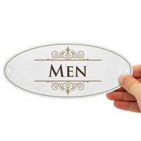 Men's Restroom Sign