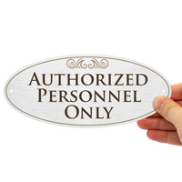 Safety Diamondplate Entrance Sign