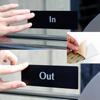 In,DiamondPlate™ Door Sign