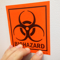Biohazard Labels