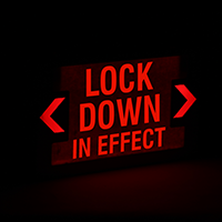 LED Exit Sign with Battery Backup