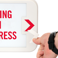 LED Exit Sign with Battery Backup