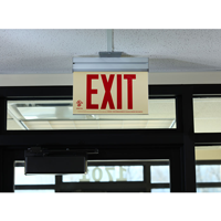 Acrylic Red Exit Sign