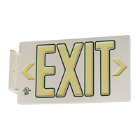 Green Molded Exit Sign