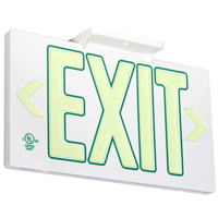 Molded Plastic Exit Sign