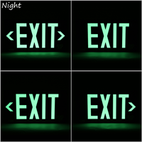 LED Exit Sign with Battery Backup