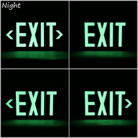 LED Exit Sign with Battery Backup