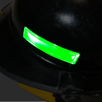 Reflective stickers shine at night