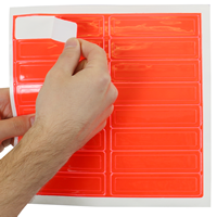 Easy to peel off reflective stickers – sold in packs of 16