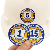 Safety Award Years Label