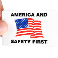 Safety First Hard Hat Label