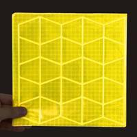 Reflective helmet stickers shine brilliantly at night